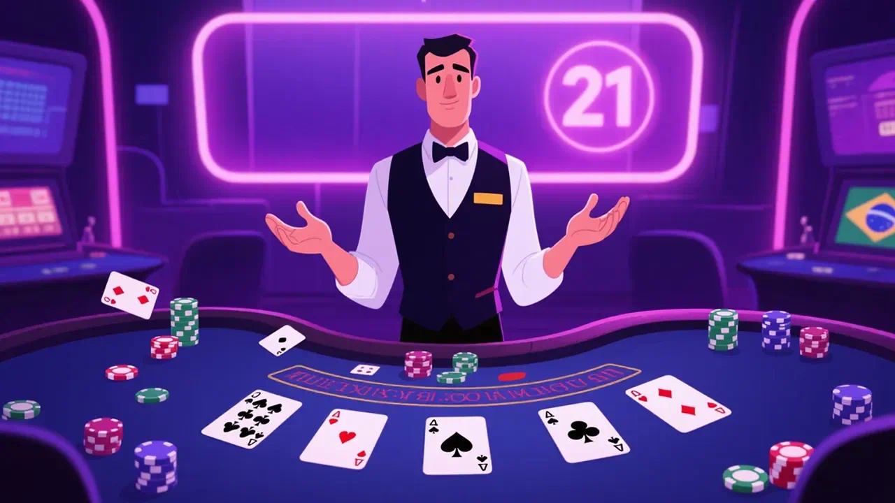Blackjack ao vivo K8B