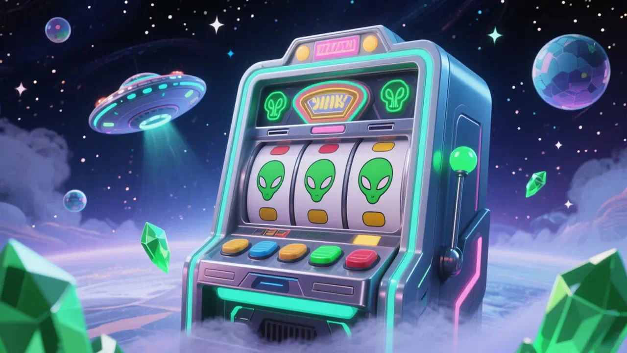 K8B Slot futurista / alienígena k8b